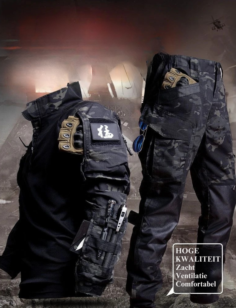 Tactisch Camouflage Trainingspak voor Heren