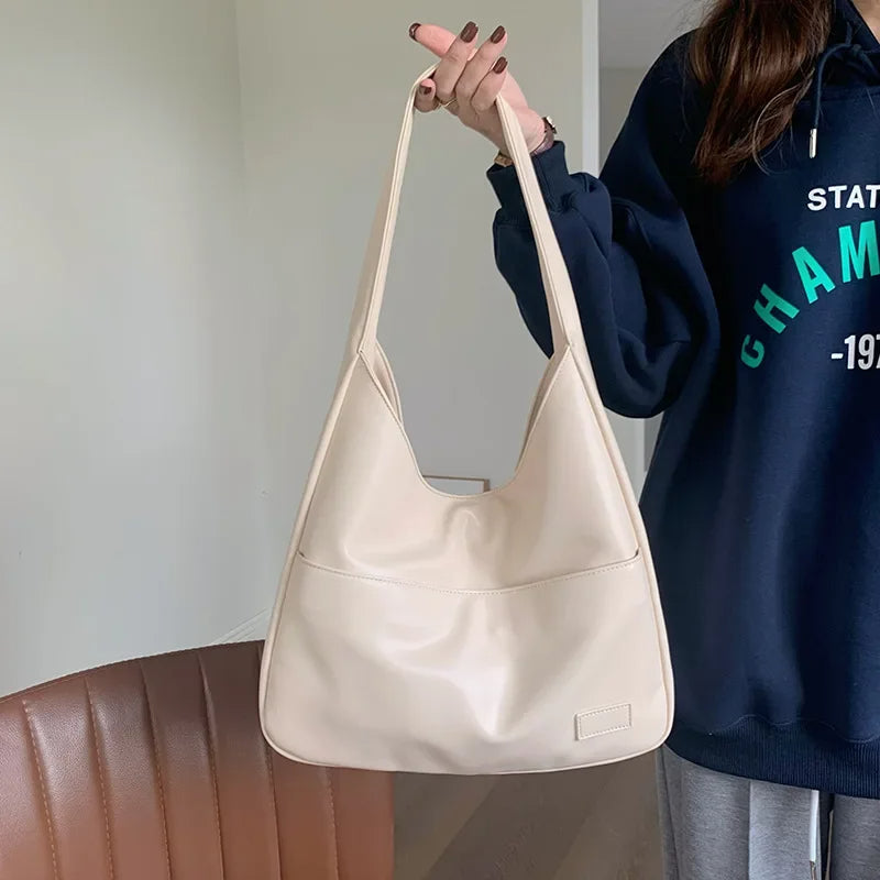 Vintage Hobo Schoudertas met Grote Capaciteit
