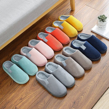 SunStride – warme pluchen winterpantoffels