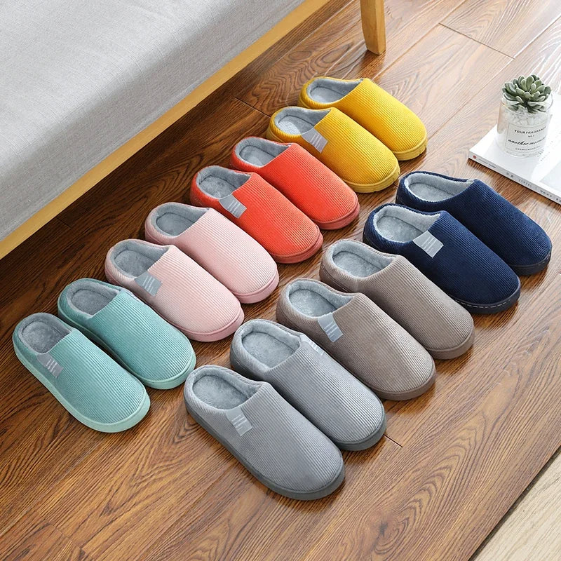 SunStride – warme pluchen winterpantoffels