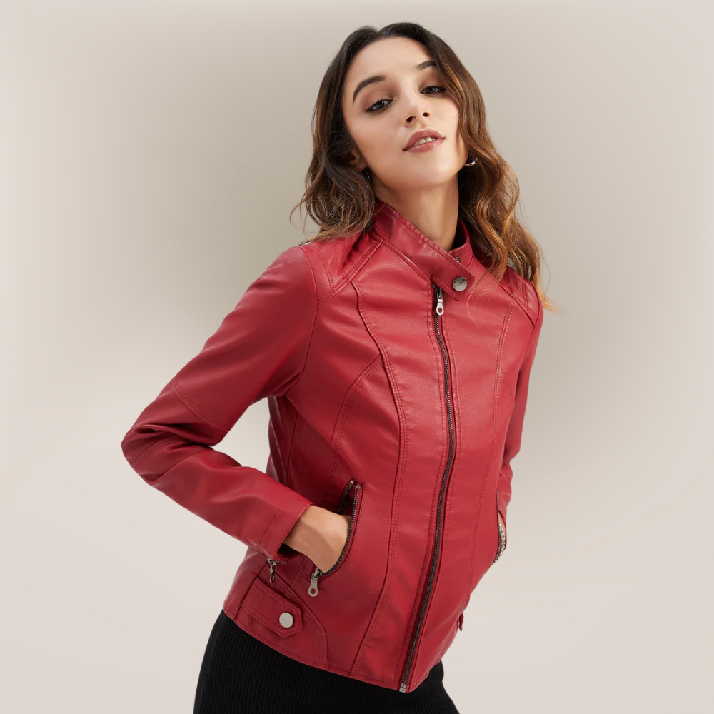 Hoymans RebelRide – Stoere Slim-Fit Leren Motorjas