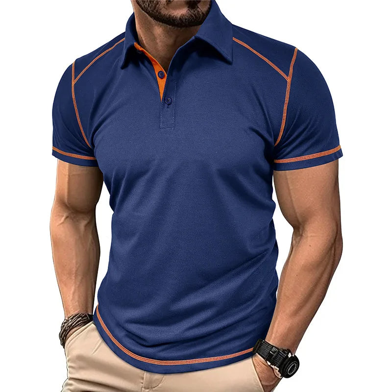 Hoymans SummerEdge - Herenpolo Color Block