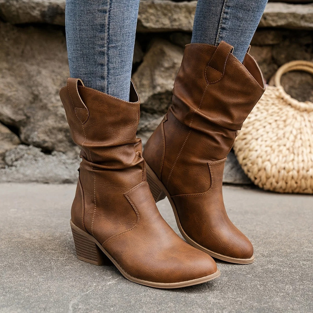 WesternCharm – Retro Cowboylaarzen voor Dames