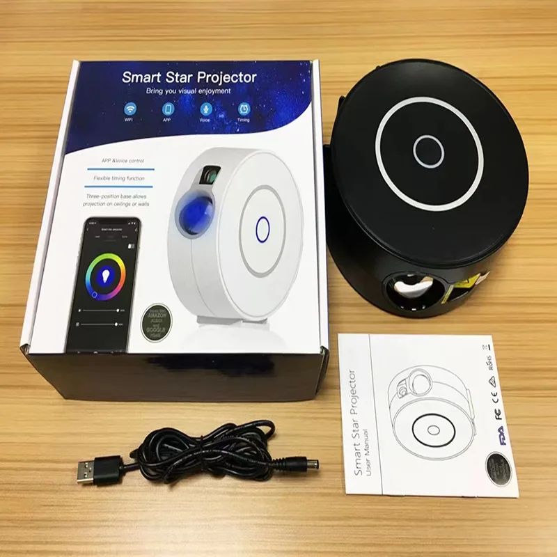jouwwinkelSmart - Wifi Galaxy Projector met Spraakbesturing en App Controle