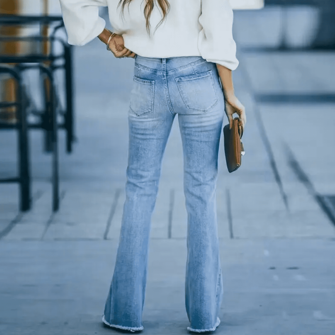 Slim fit Jeans met hoge taille voor vrouwen