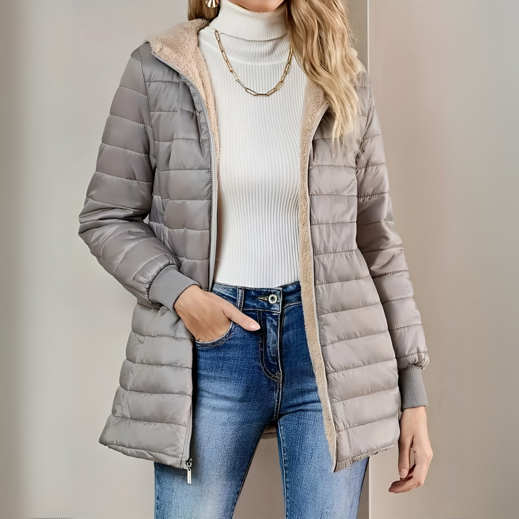 Comfortabele winterjas voor dames