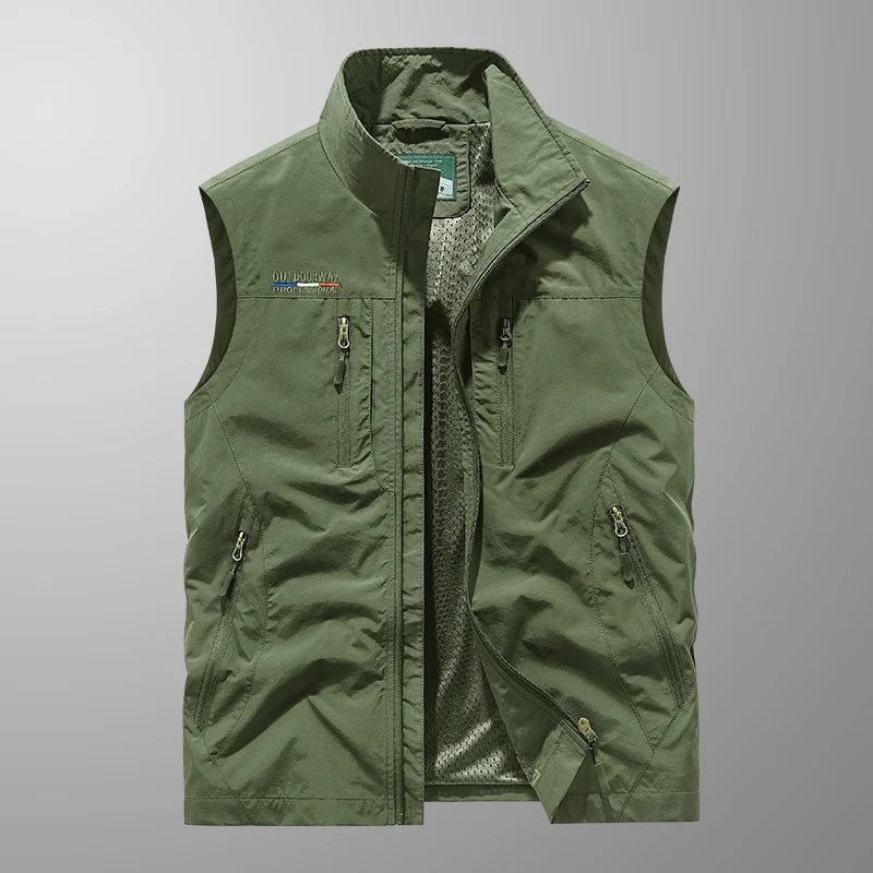 Tactisch heren vest met meerdere zakken