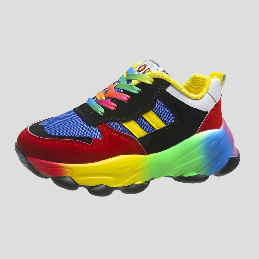 Kleurrijke orthopedische sneakers voor dames