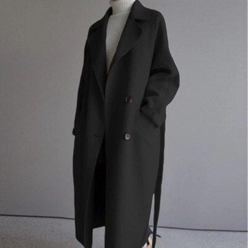 Chaveli - elegante Wollen Jas Voor Dames