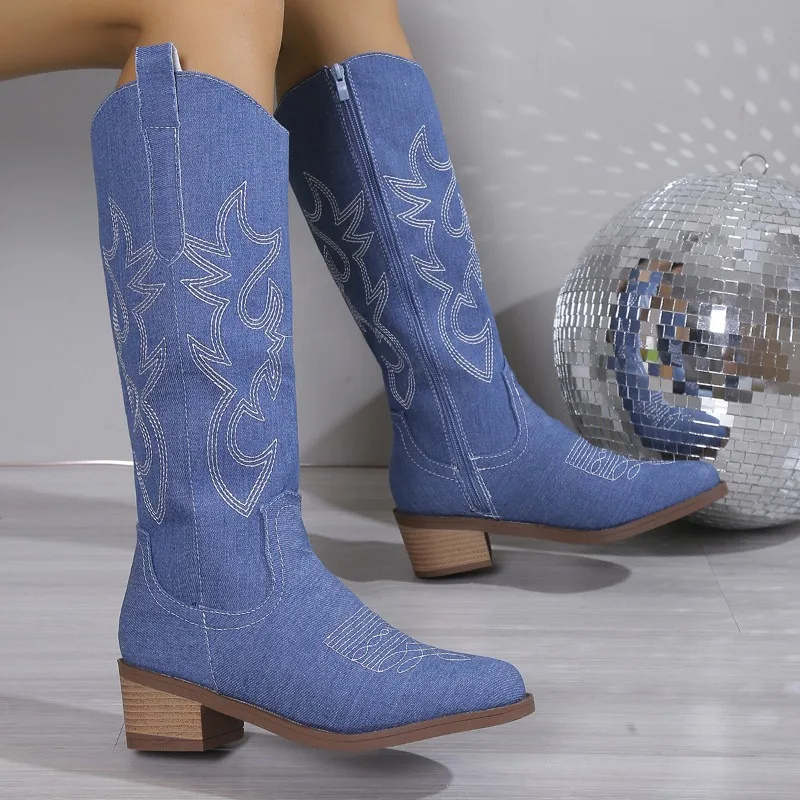 Cowboylaarzen Met Geborduurde Details - Cooper