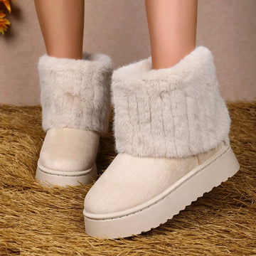 Calf snowboots voor dames – winterproof