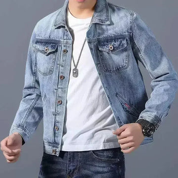 Hoymans UrbanDenim – Stijlvolle Heren Denim Jas