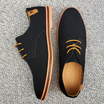 ClassicStep – suède leren Oxford herenschoenen