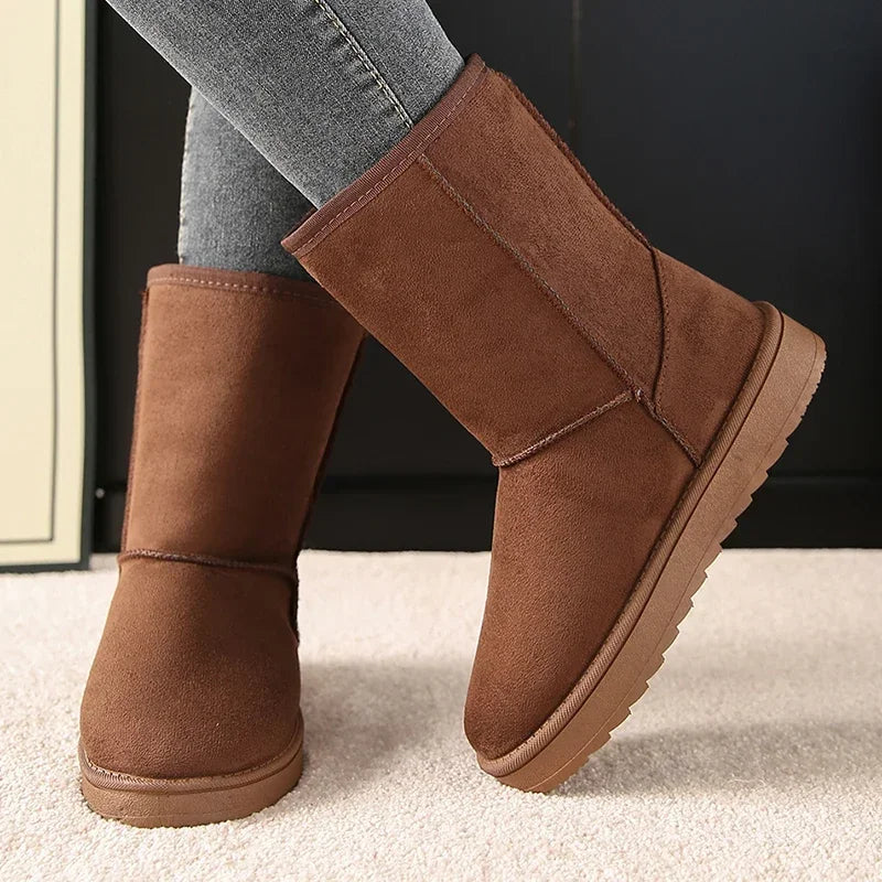 Nurea - Waterdichte dames snowboots met zachte voering
