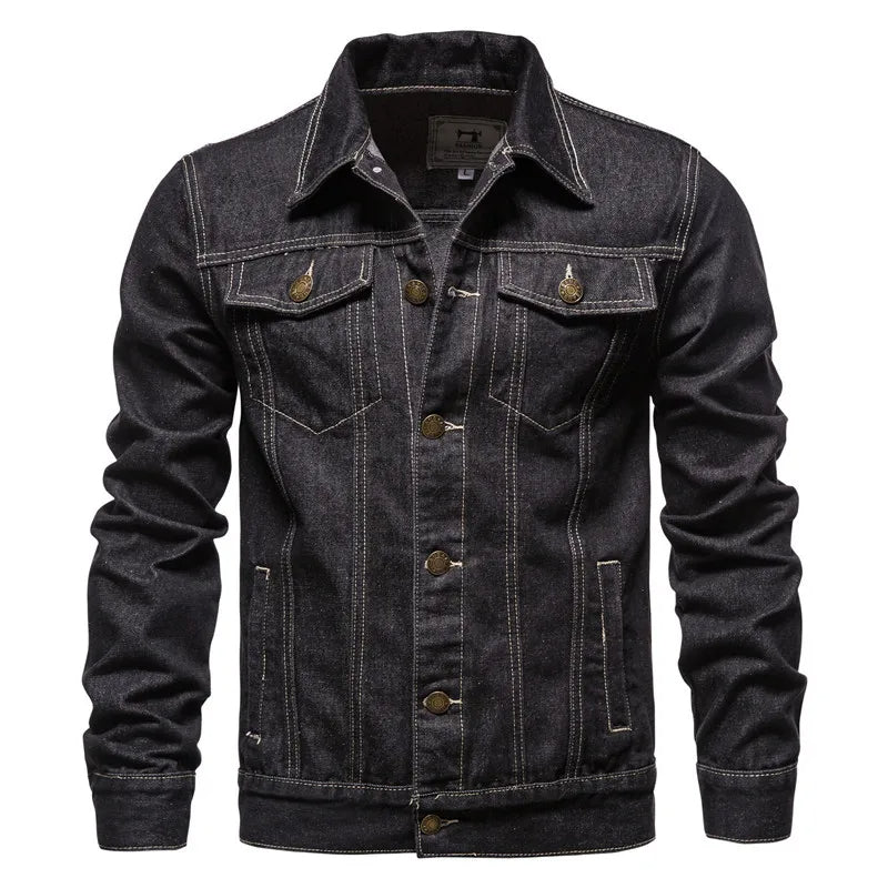 Oversized Denim Jack voor Heren