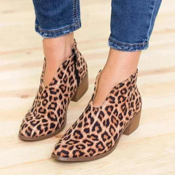 Thalia – Elegante Suède Enkelboots