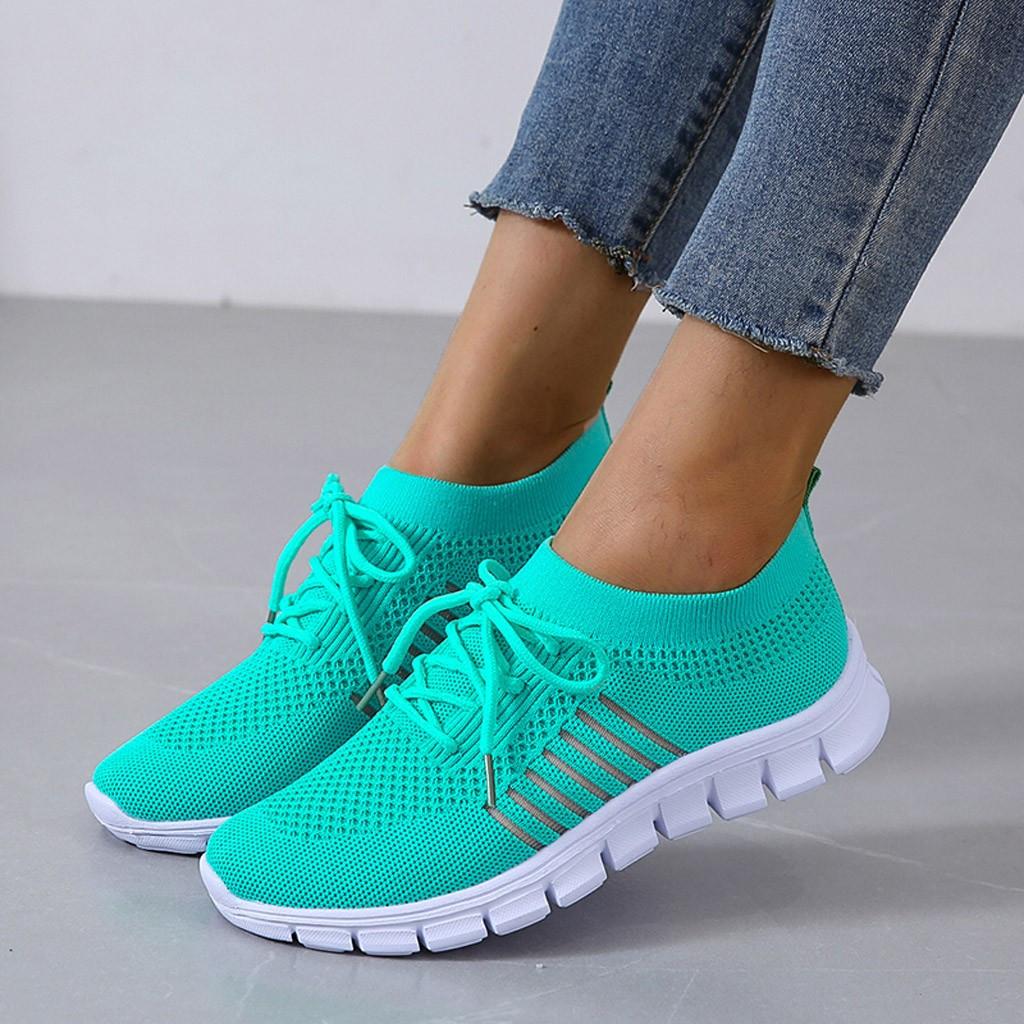 Levendige Mesh Sneakers Dames