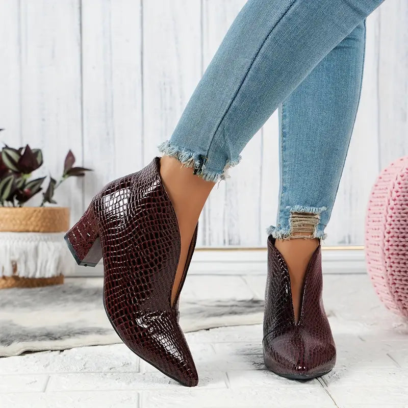 Hadley – elegante stiletto enkellaarzen voor dames