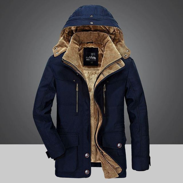 Thermische Parka Winterjas Met zachte Voering Voor Heren - Nordfall