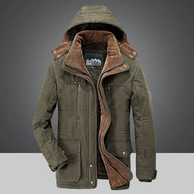 Thermische Parka Winterjas Met zachte Voering Voor Heren - Nordfall