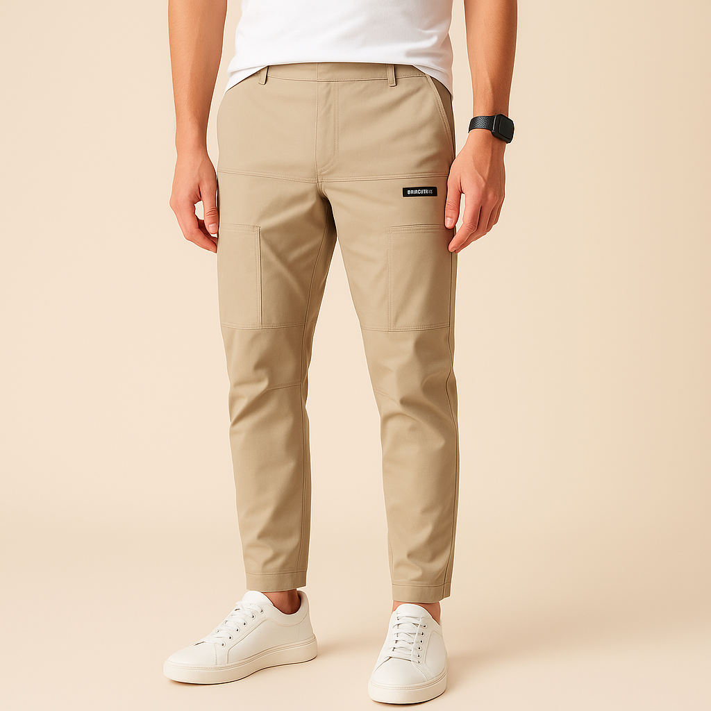 Herenjoggingbroek met relaxte pasvorm