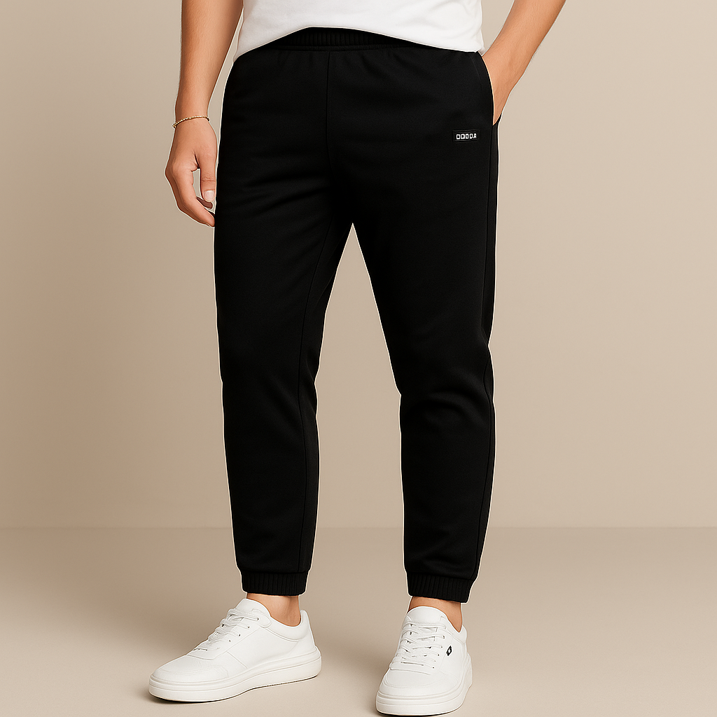 Herenjoggingbroek met relaxte pasvorm