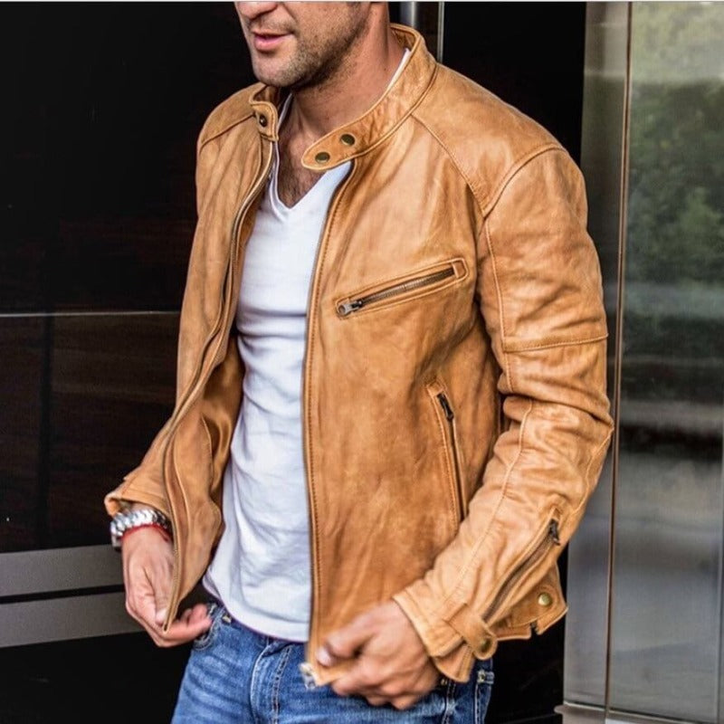 Hoymans UrbanRider – PU Leather Motorcycle Jacket