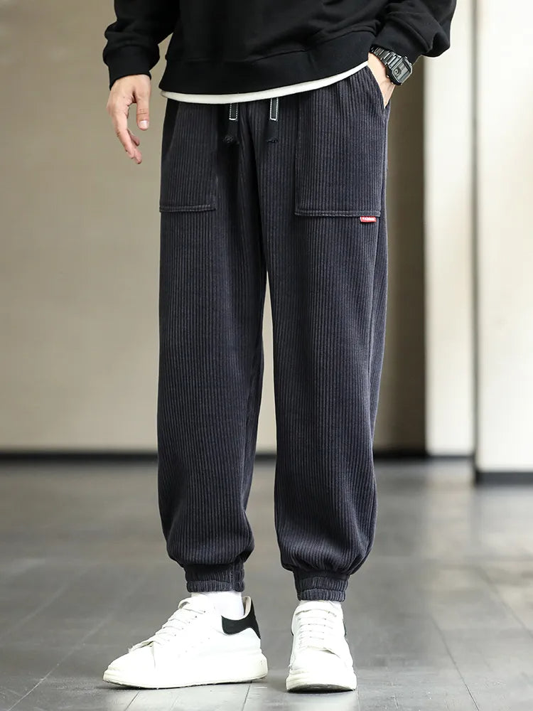 Comfortabele Corduroy Sweatpants voor Heren