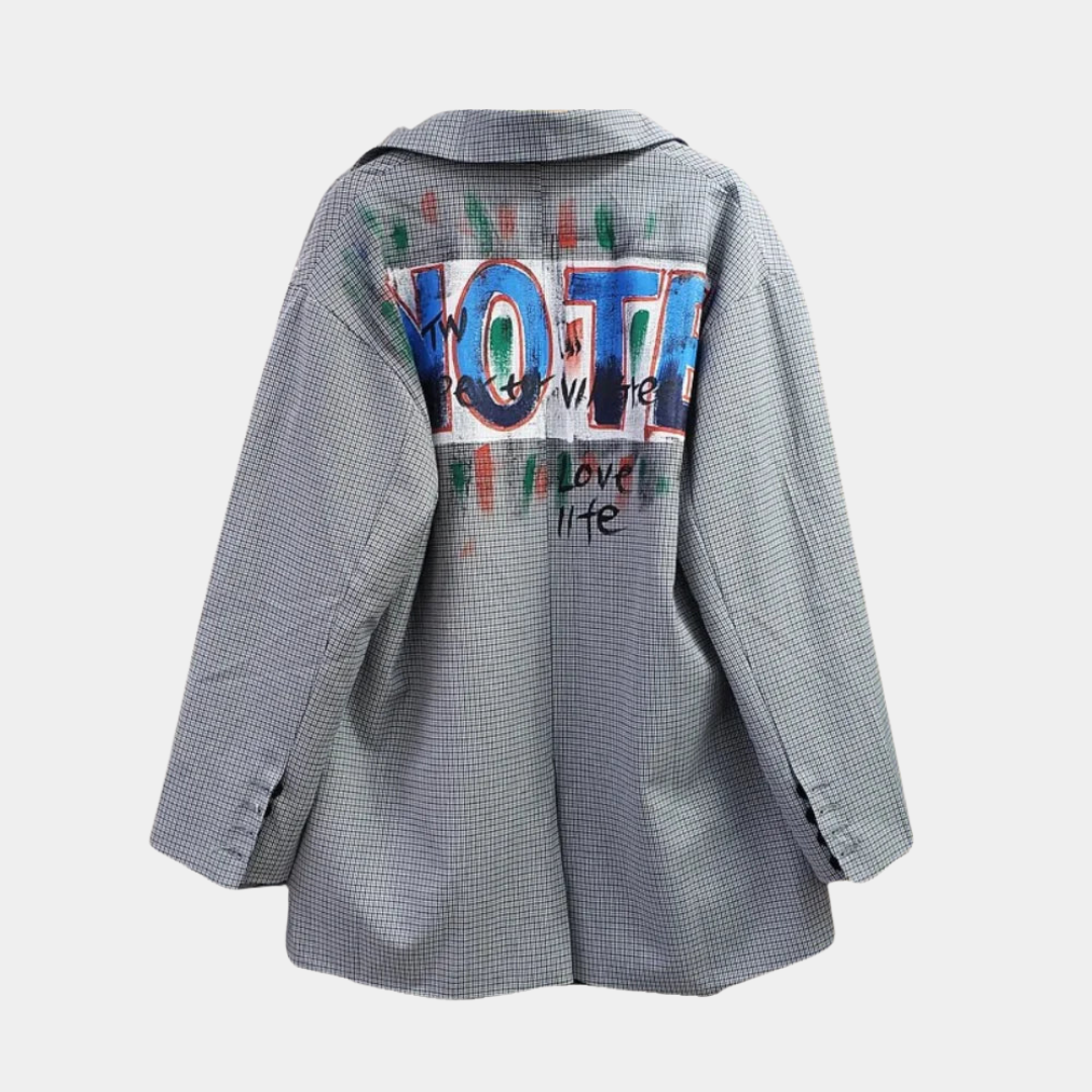 Oversized Damesblazer