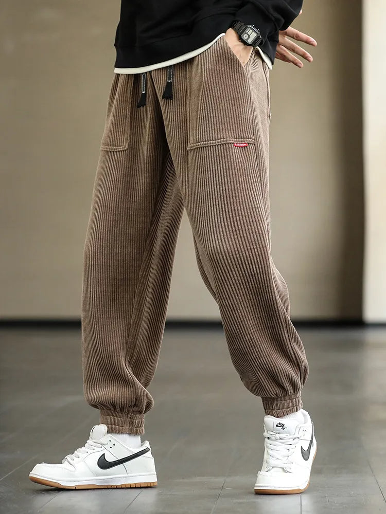 Comfortabele Corduroy Sweatpants voor Heren