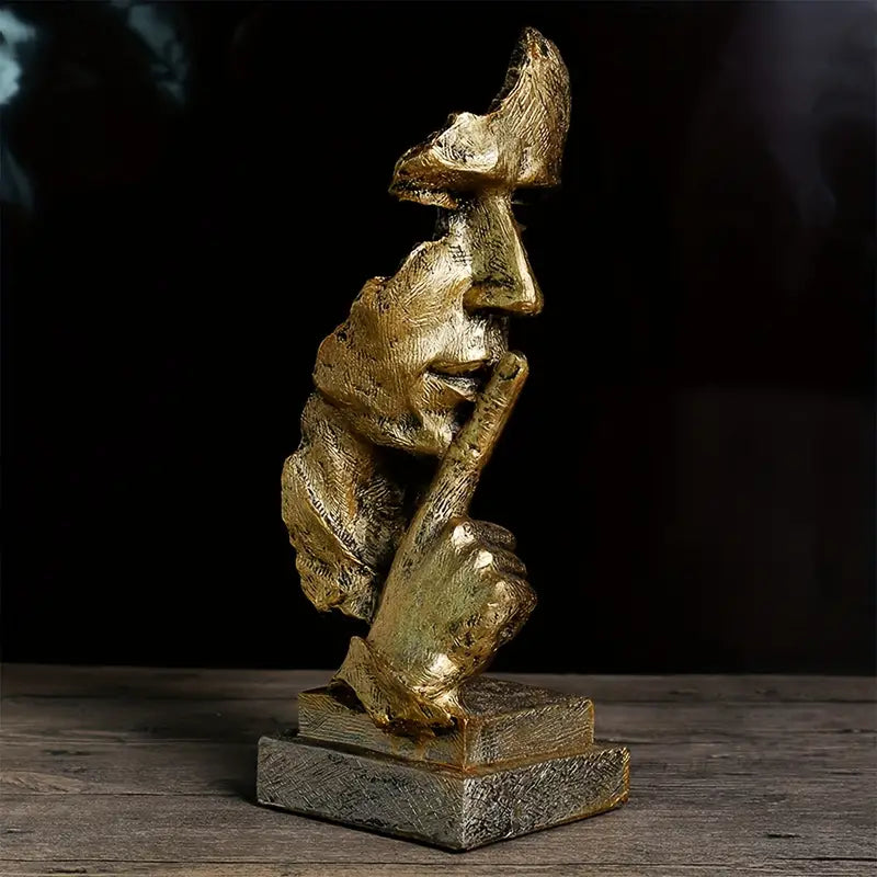 Decoratief retro beeldje van een man