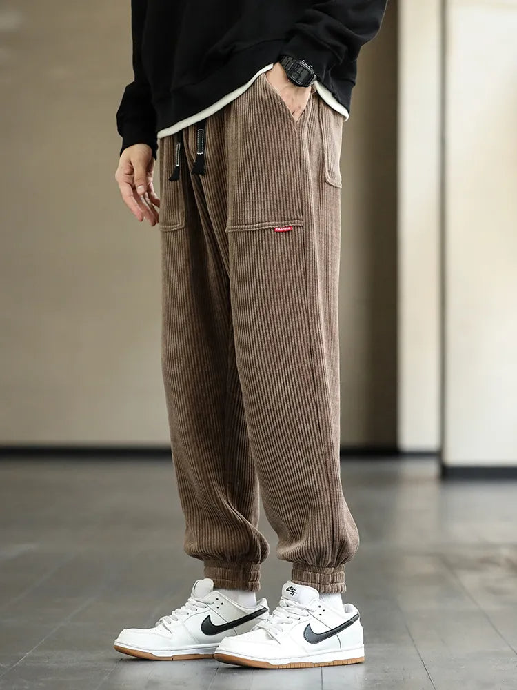 Comfortabele Corduroy Sweatpants voor Heren