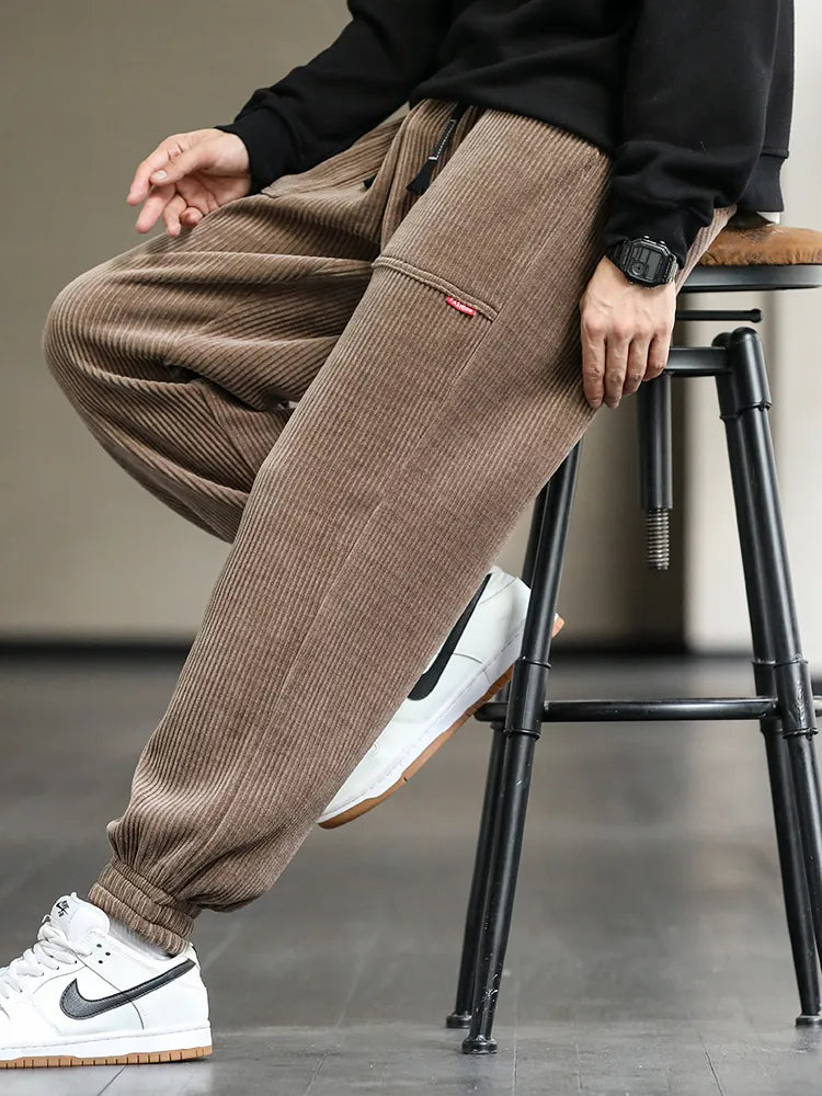 Comfortabele Corduroy Sweatpants voor Heren