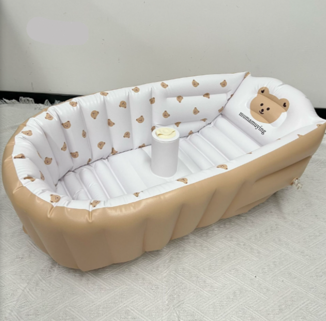 Opblaasbaar Reisbadje voor Baby's – BubbleNest