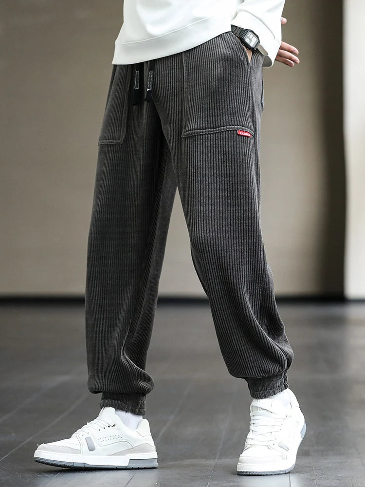 Comfortabele Corduroy Sweatpants voor Heren