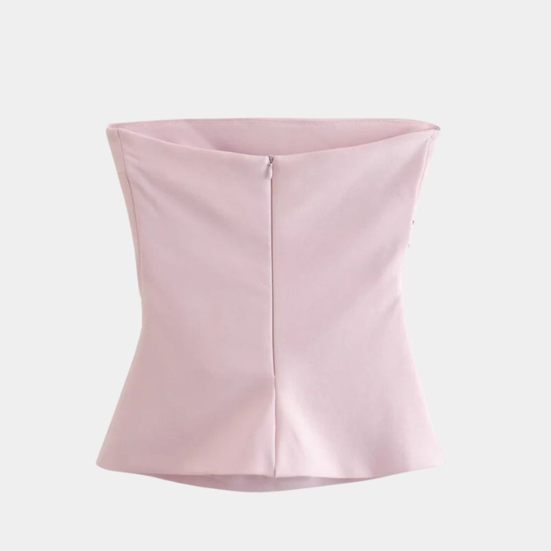 Livia - Strapless Damesblouse