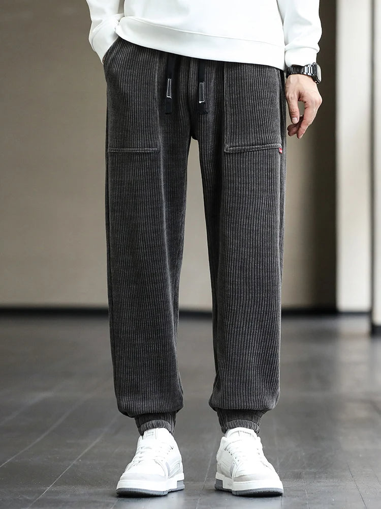 Comfortabele Corduroy Sweatpants voor Heren