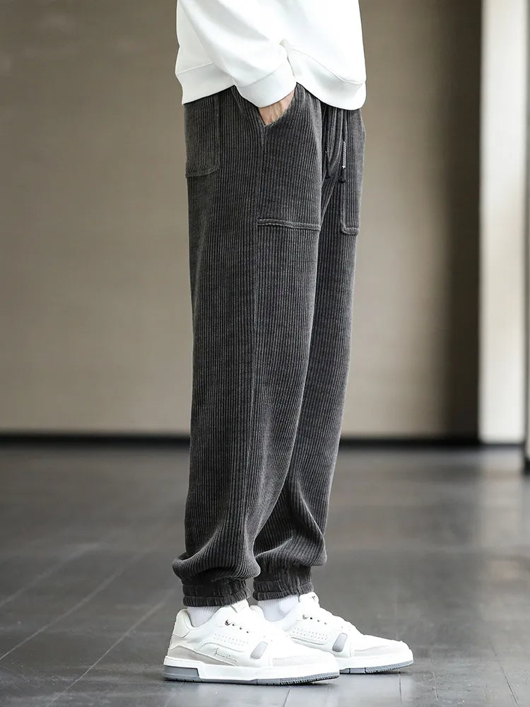 Comfortabele Corduroy Sweatpants voor Heren