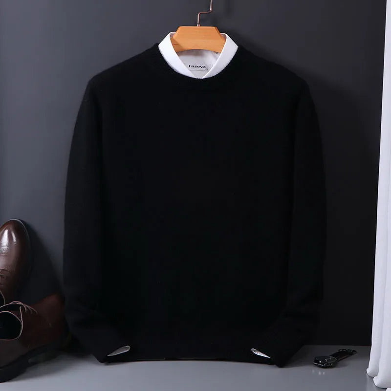 Hoymans LuxeKnit – Oversized Cashmere Trui voor Heren