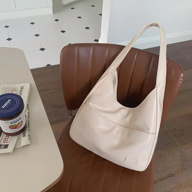 Vintage Hobo Schoudertas met Grote Capaciteit