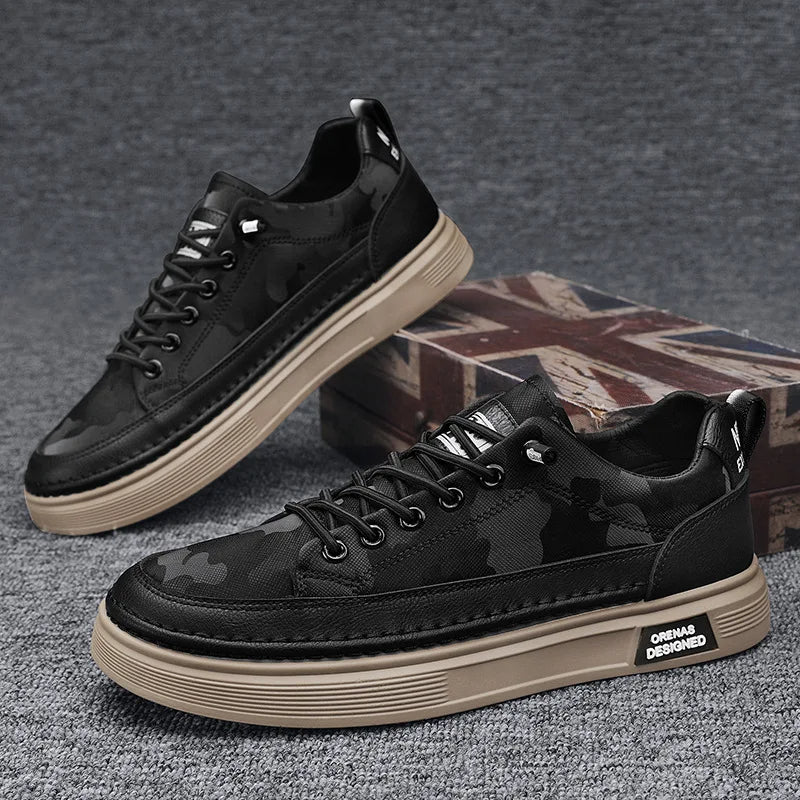 Slip-on PU Leren Loafers voor Heren