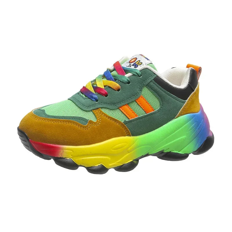 ActiveStep – Trendy Multicolor Sneakers met Chunky Zool