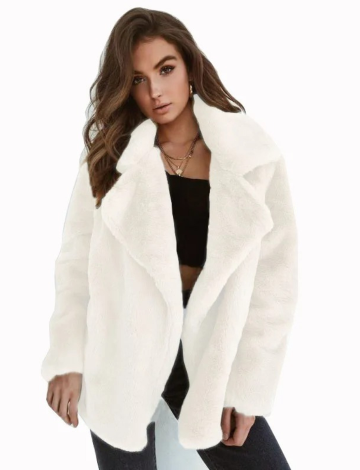 Luxe warme teddy Winterjas Voor Dames - Jaxy