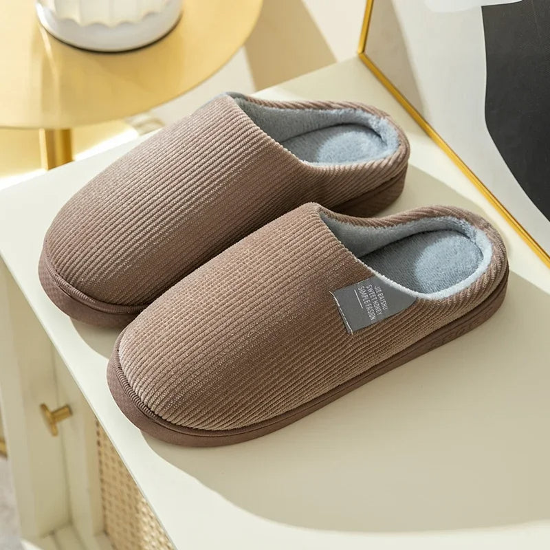 SunStride – warme pluchen winterpantoffels