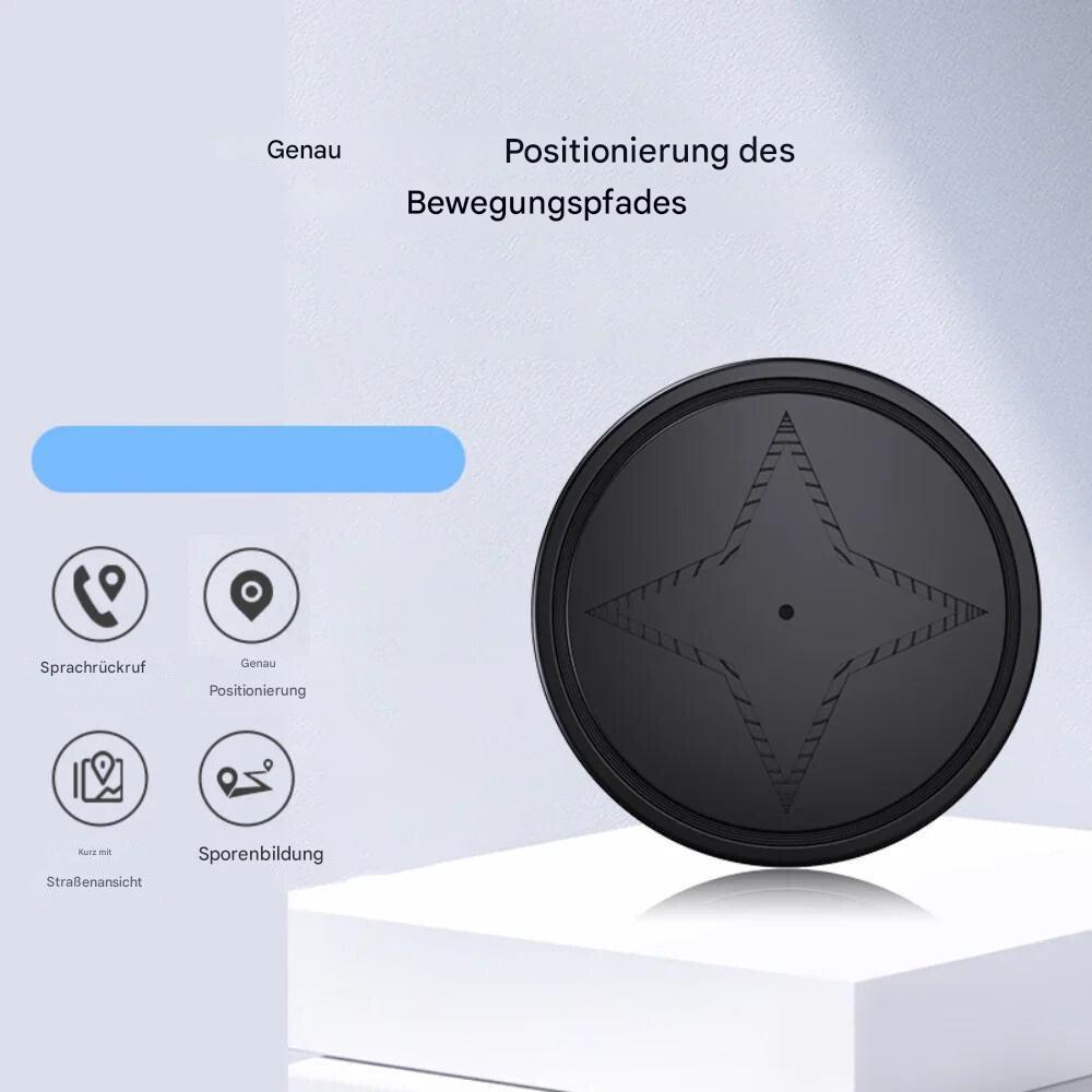Compacte Magnetische GPS-tracker – Realtime Tracking voor Voertuigen, Huisdieren en Waardevolle Spullen – Oplaadbaar via USB