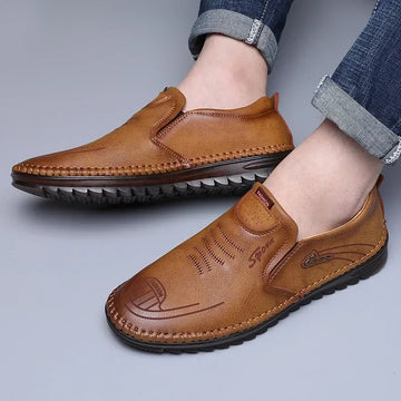 Solaro – Stijlvolle Leren Loafers Heren