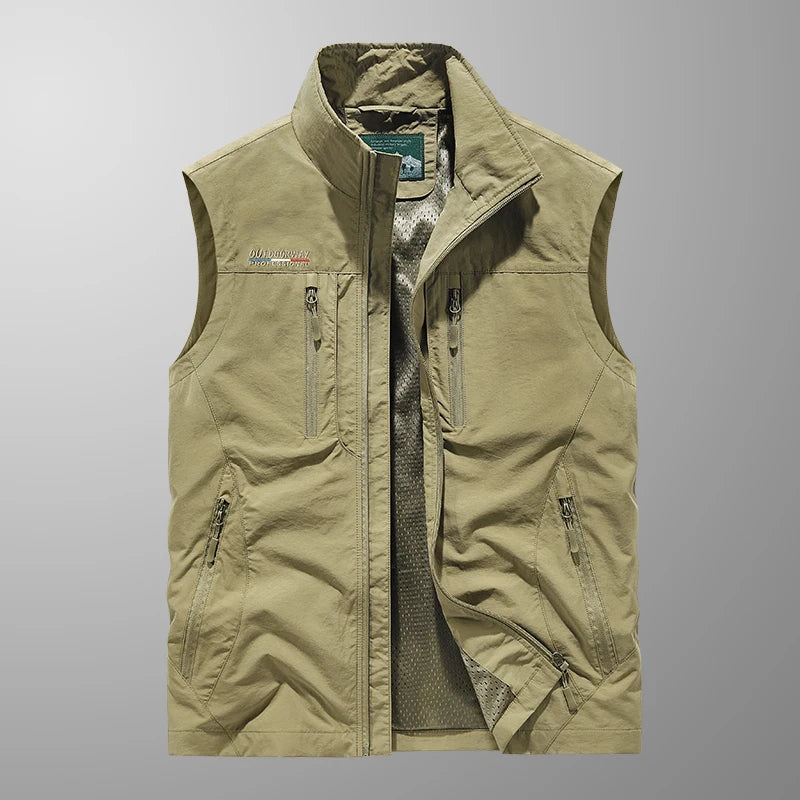 Tactisch heren vest met meerdere zakken