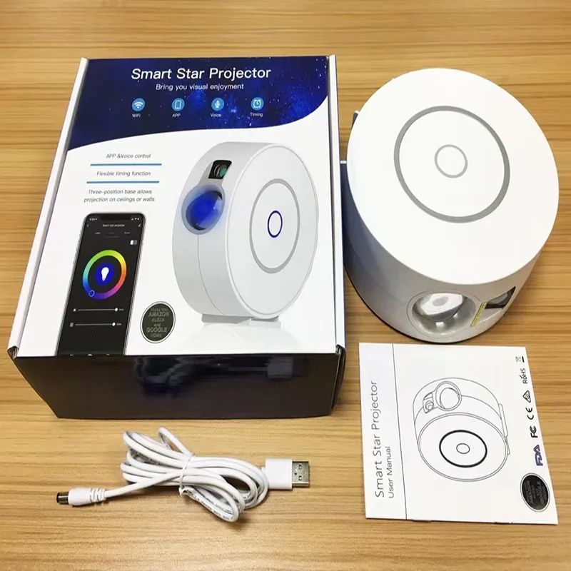 jouwwinkelSmart - Wifi Galaxy Projector met Spraakbesturing en App Controle
