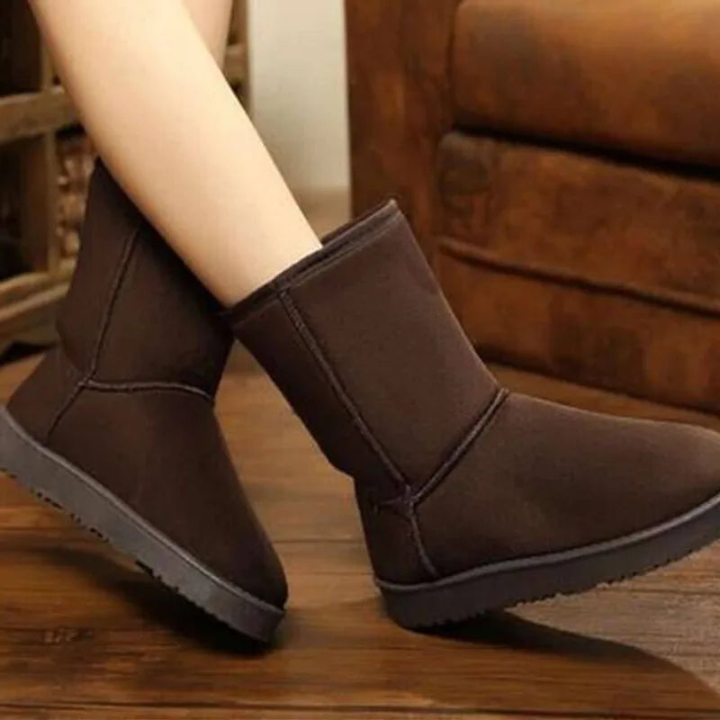 Waterdichte dames snowboots met zachte voering