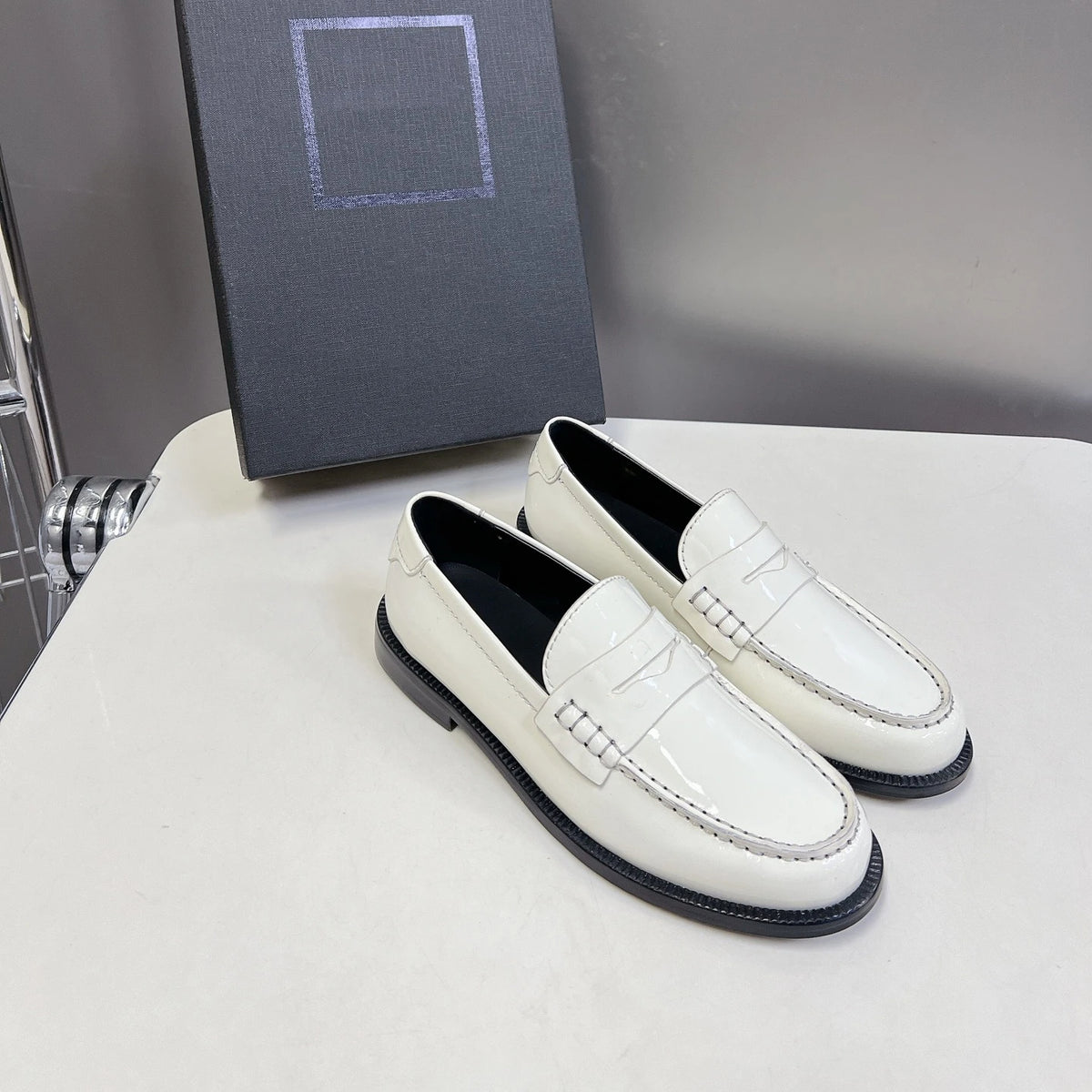 BritLoaf – Stijlvolle Leren Loafers voor Dames
